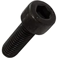 AERZETIX: 20x Pernos roscados con Cabeza cilindrica M5x16mm DIN912 Acero ennegrecido Huella 4mm Allen C18336